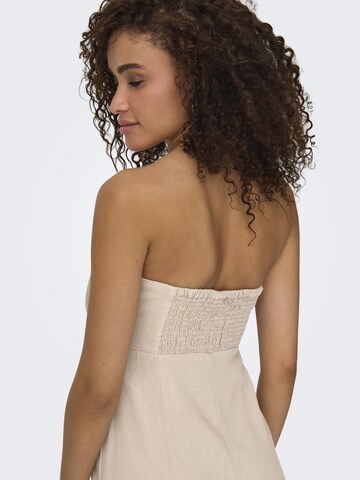 Robe-chemise 'ONLCaro' ONLY en beige