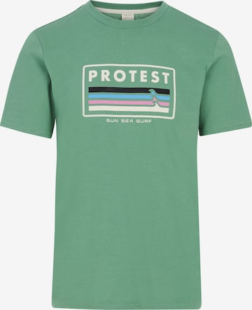PROTEST Shirt 'PRTBarn' in Grün: Vorderseite