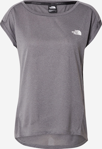 THE NORTH FACE Funktionsshirt 'Tanken' in Grau: predná strana