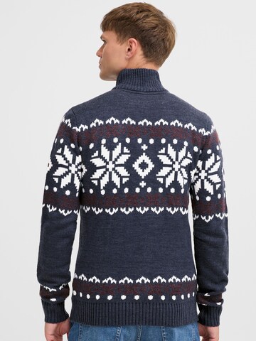 !Solid Pullover 'Norwin' in Blau