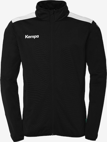 KEMPA Training jacket 'Emotion 27' in Black: front