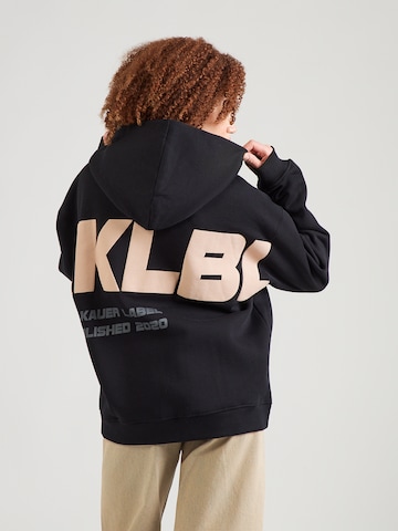 Karo Kauer Sweat jacket in Black: front
