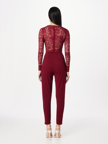 WAL G. Jumpsuit 'BLAKE' i röd