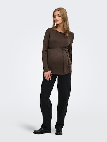 Pull-over 'OLMLeva' Only Maternity en marron
