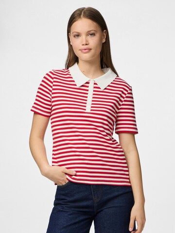 PIECES Shirt in Red: front