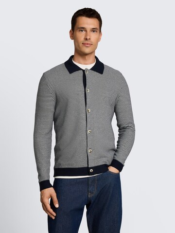 Vestes en maille TOM TAILOR en bleu : devant