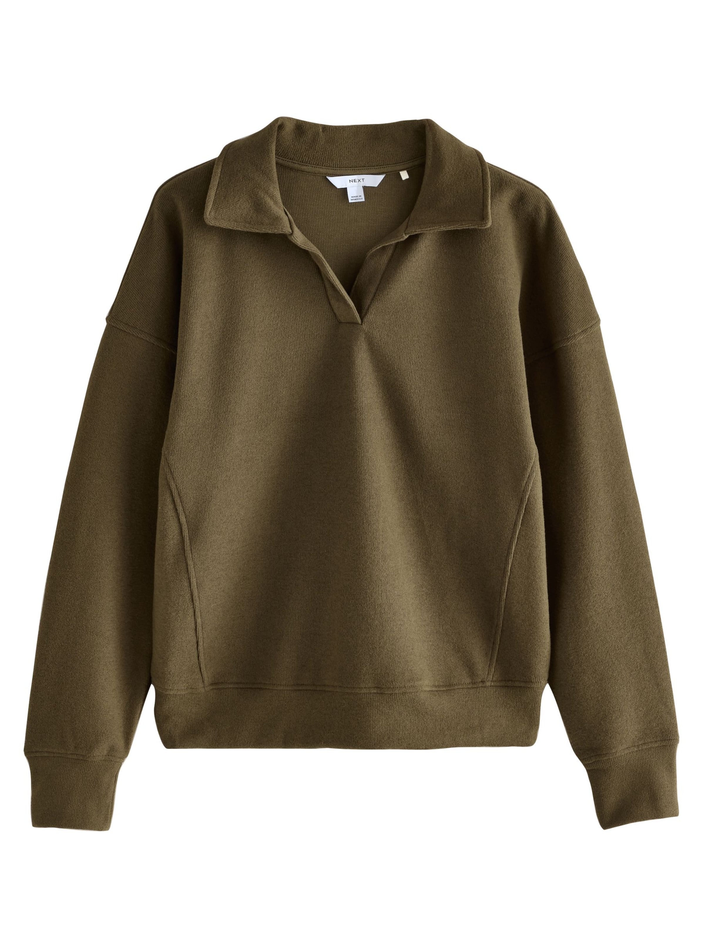 Next Πουλόβερ σε πράσινο: μπροστά