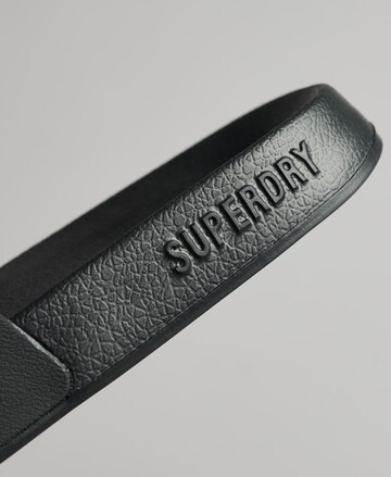 Superdry Strand-/Badeschuh in Schwarz