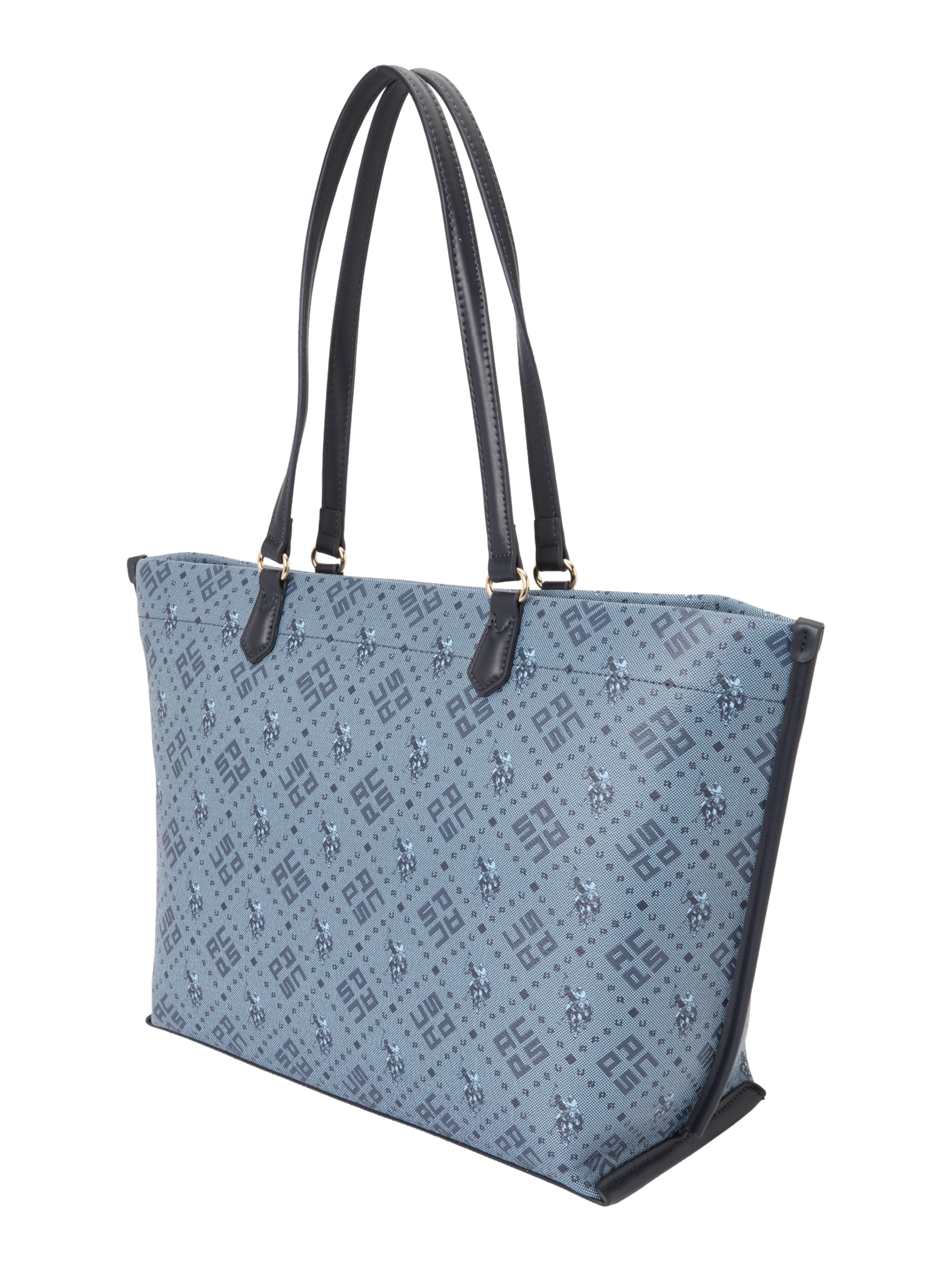 U.S. POLO ASSN. Shopper in Blauw: zijkant