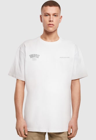 Merchcode Shirt 'Birds Of Peace' in White: front