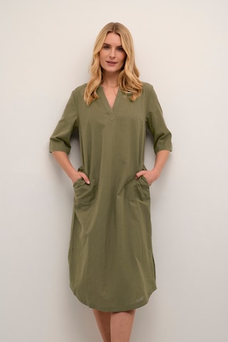 Kaffe Dress 'Kia' in Green: front