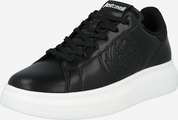 juoda Just Cavalli Sportbačiai be auliuko 'FONDO URSA': priekis