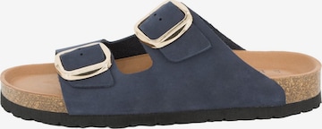 Piece Of Mind Mule 'Comfort' in Blue: front