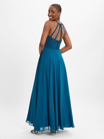Marie Lund Abendkleid in Blau
