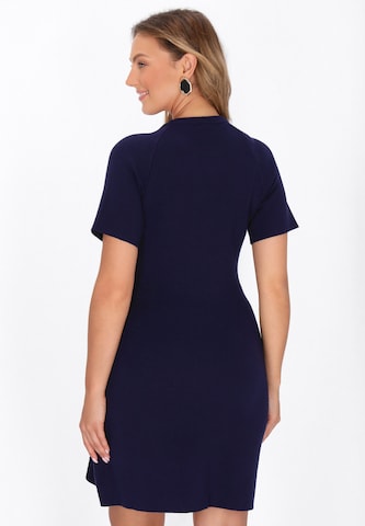 Robe faina en bleu