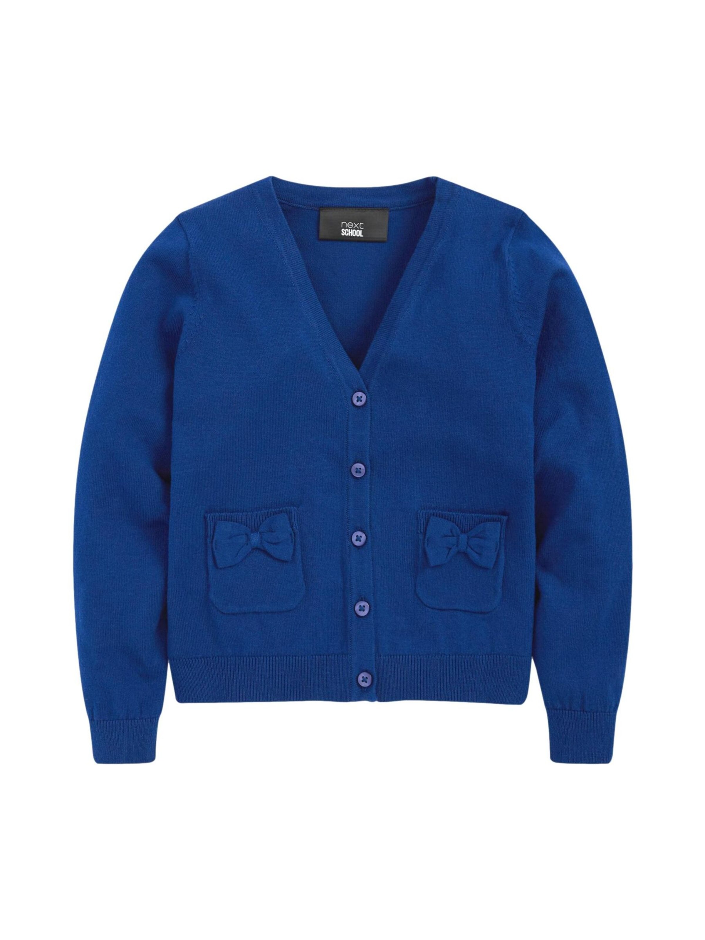 Next - Casaco de malha em azul: frente