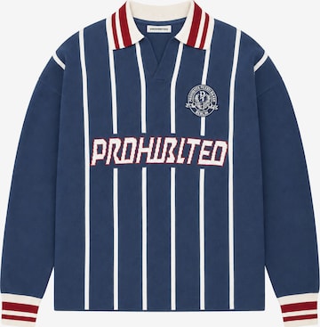 Prohibited - Jersey en azul: frente