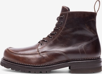 Henry Stevens Lace-Up Boots ' Harry NB ' in Brown