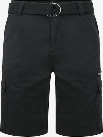 Pantaloni cargo 'Propane' di Threadbare in nero: frontale