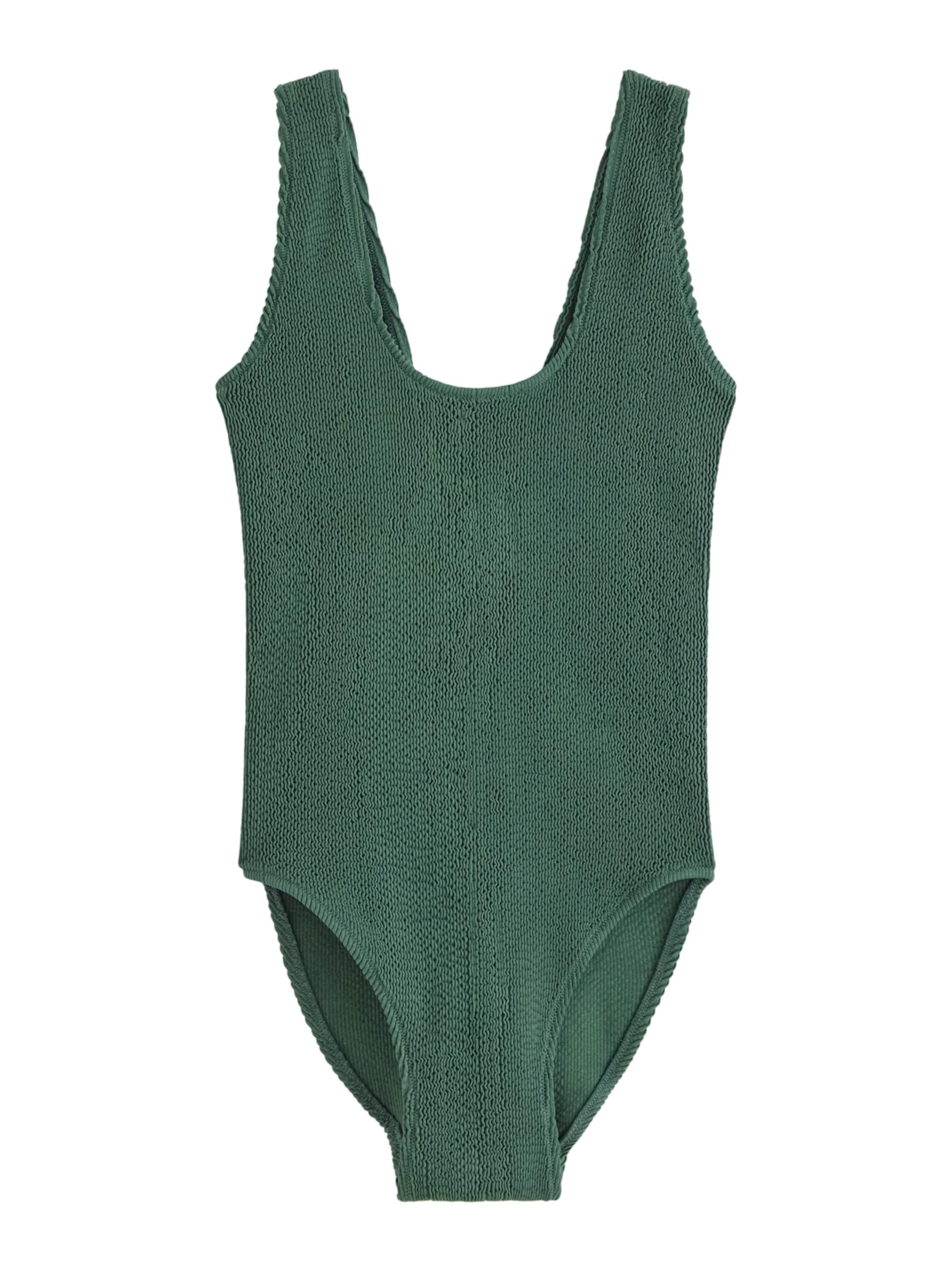 Lindex - Bustier Traje de baño 'Honey Crepe One Size fits all' en verde: frente