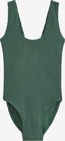 Bustier Maillot de bain 'Honey Crepe One Size fits all' Lindex en vert : devant