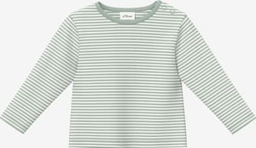 T-Shirt s.Oliver en vert : devant