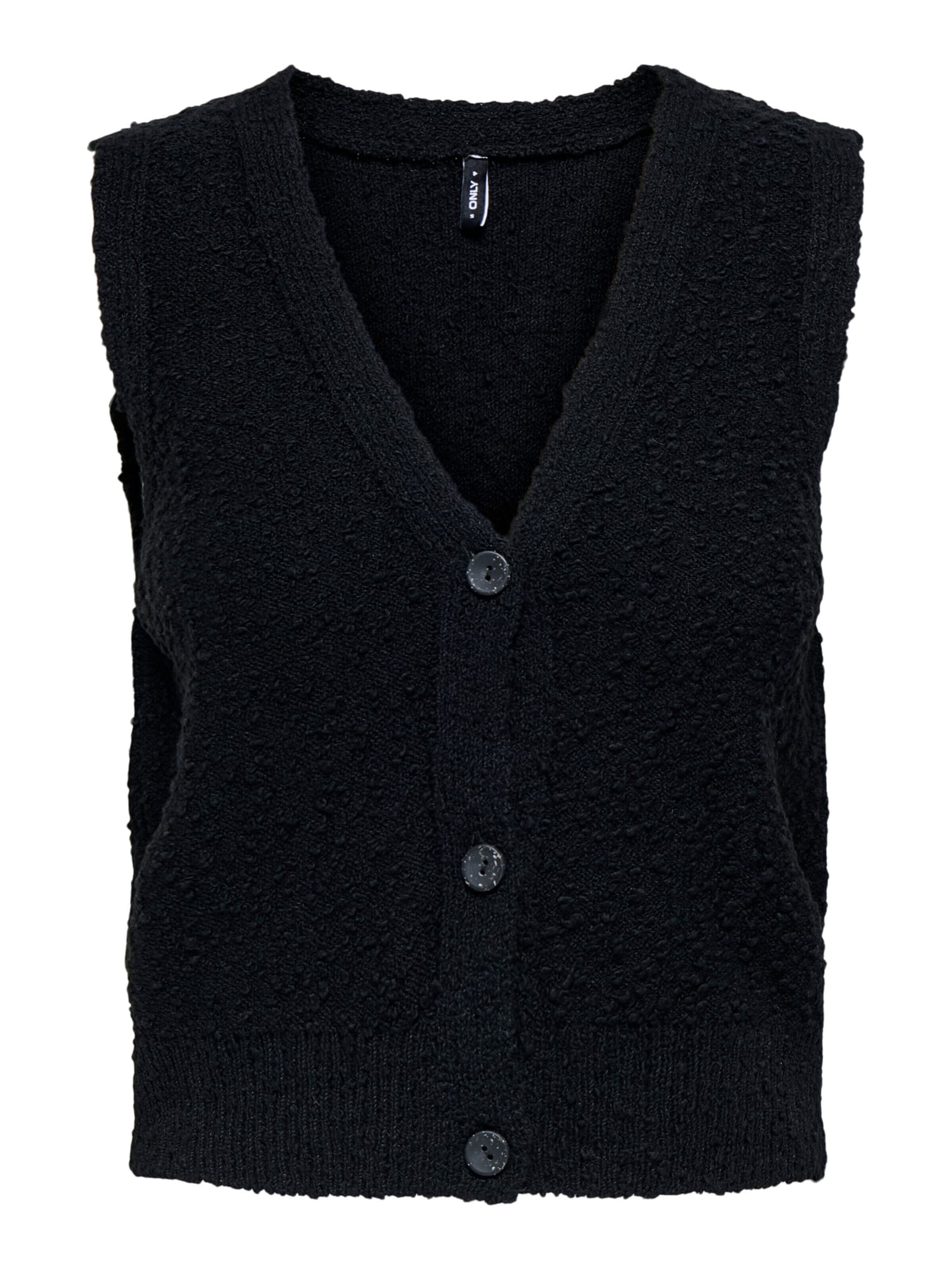 ONLY Bodywarmer 'alvilda' in Zwart: voorkant