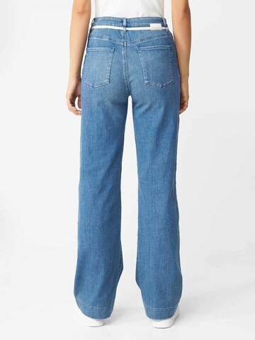 Dawn Regular Jeans 'Dew Flared French Pocket' in Blau