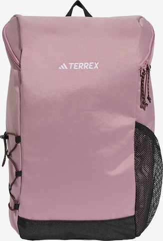 Sac à dos de sport 'Essentials' ADIDAS TERREX en violet : devant