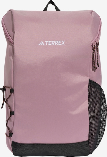 NS dydžio Sportinė kuprinė 'Essentials' iš ADIDAS TERREX, spalva – rausvai violetinė spalva / juoda / balta, Prekių apžvalga