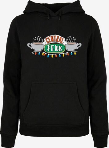 ABSOLUTE CULT Sweatshirt 'Friends - Central Perk Christmas Lights' in Black: front