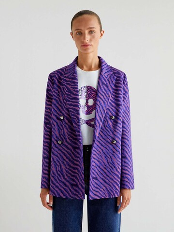 Blazer 'Trize' di Scalpers in lilla: frontale