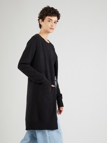 QS Knit Cardigan in Black: front