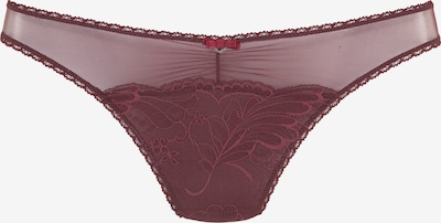 LASCANA Tanga en rojo vino, Vista del producto