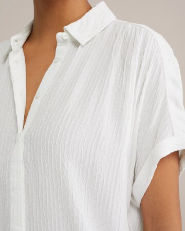 WE Fashion Bluse i hvid