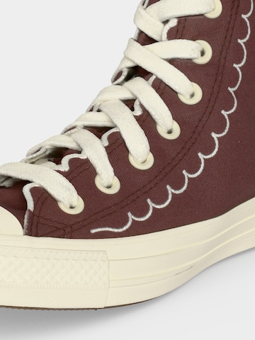 Baskets hautes 'CHUCK TAYLOR ALL STAR' CONVERSE en marron
