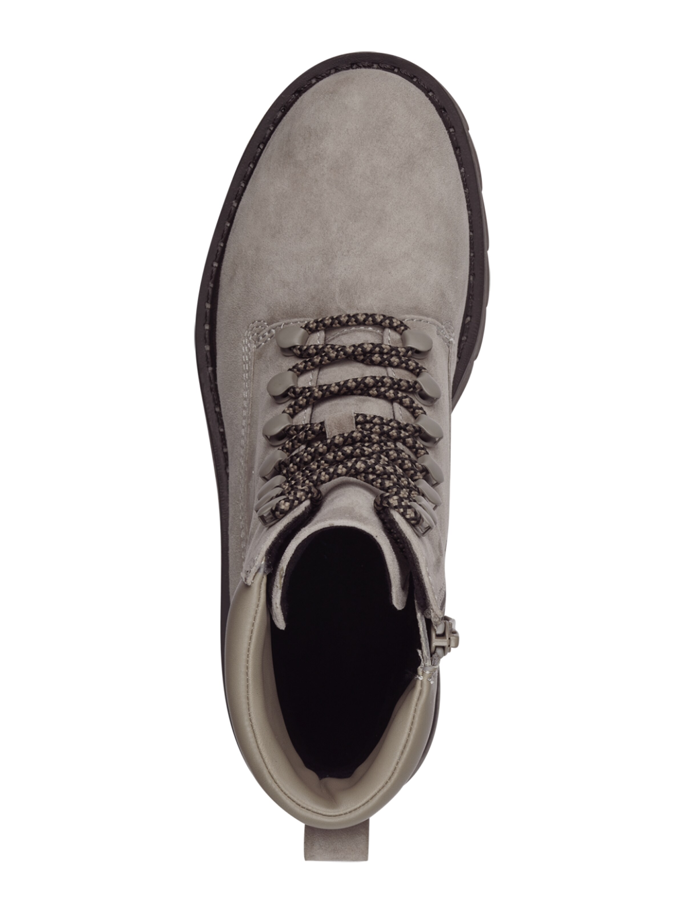 Tamaris Lace-up bootie in Grey