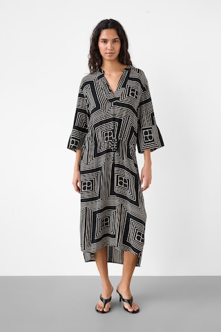 SOAKED IN LUXURY Dress 'SLZaya Aria' in Black: front