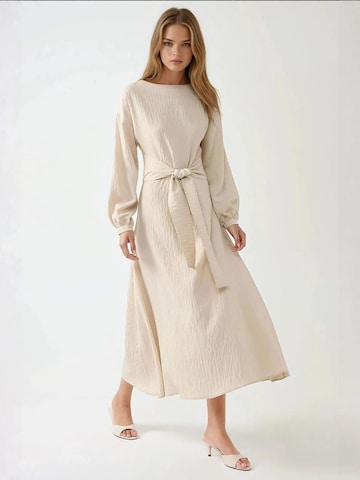 Hiccup Kleid in Beige