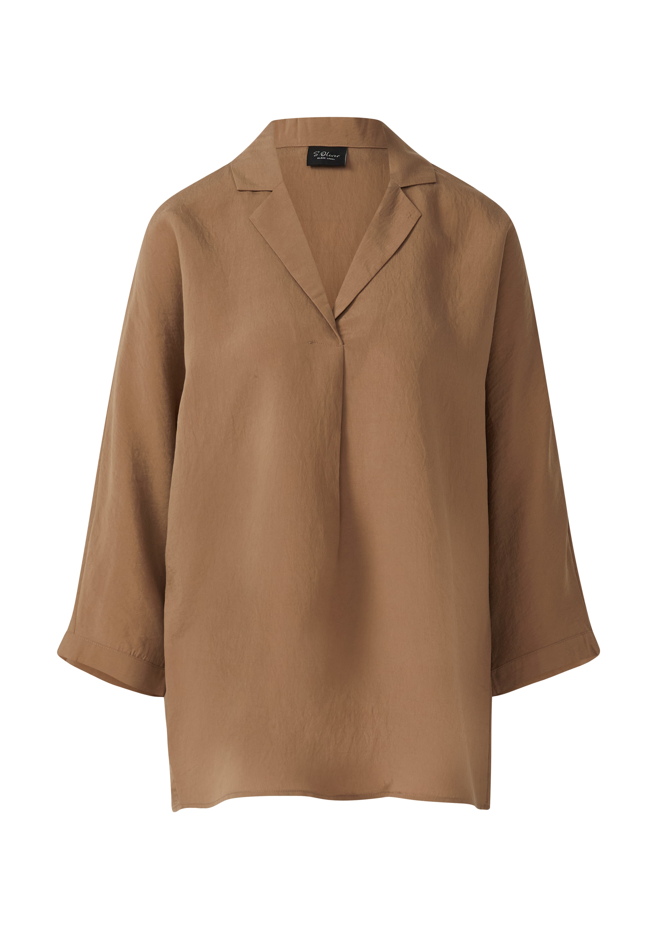 s.Oliver BLACK LABEL Blouse in Bruin: voorkant