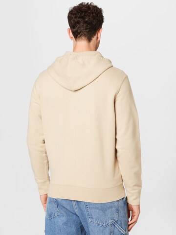 Coupe regular Veste de survêtement 'Original Zip-Up Hoodie' LEVI'S ® en beige