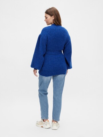 MAMALICIOUS Sweater 'LILLI' in Blue