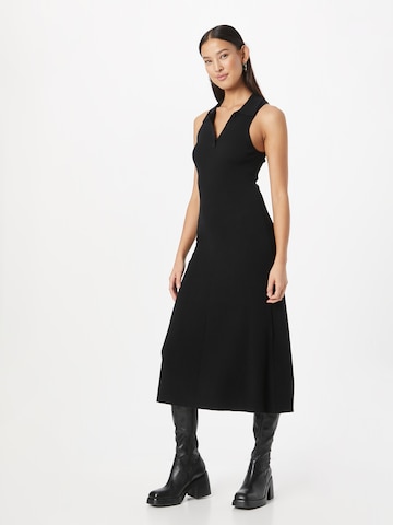 Robes en maille 'Taliana' Designers Remix en noir : devant