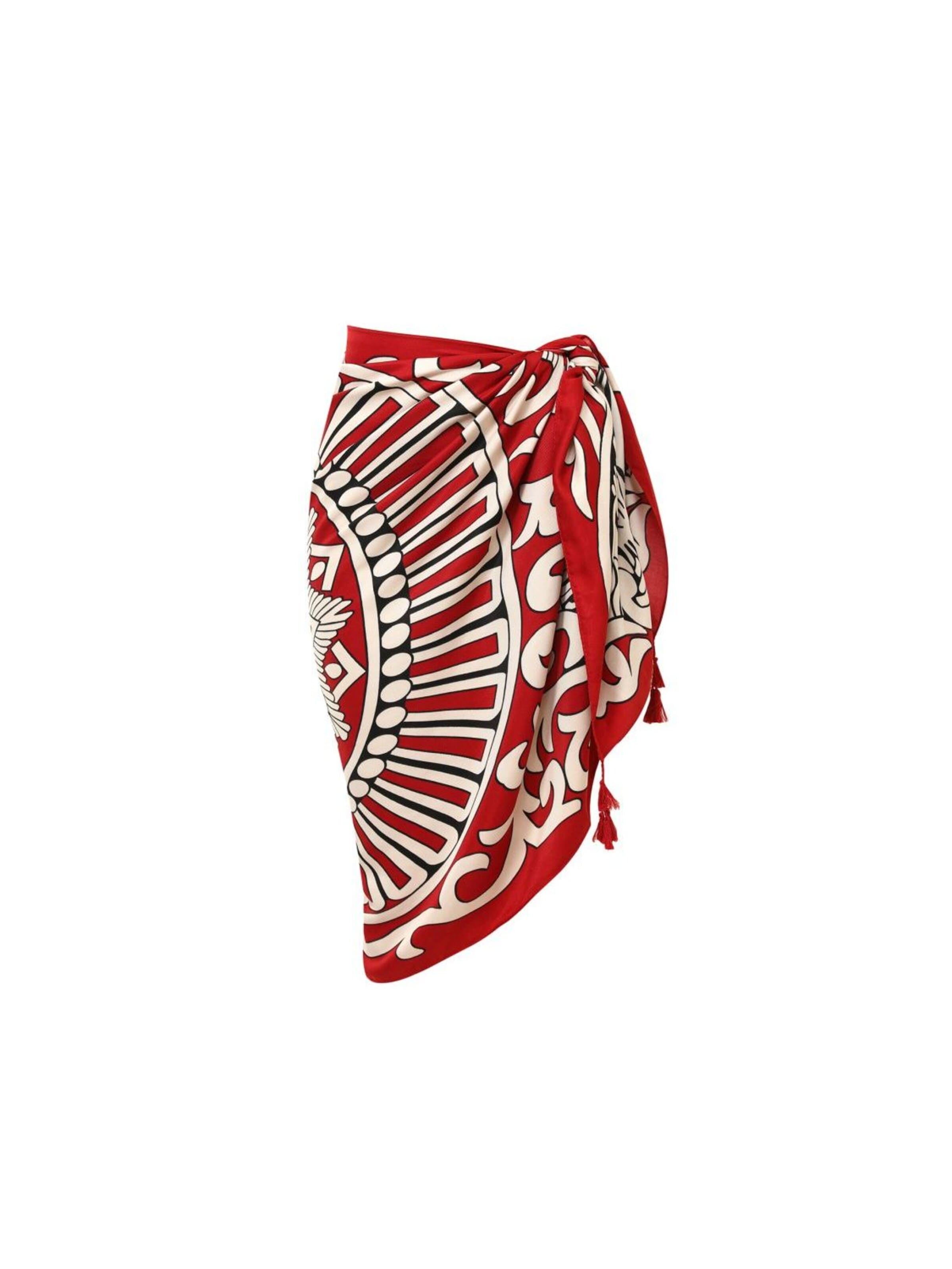 alberto cabale Beach dress 'MINERVA' in Red: front