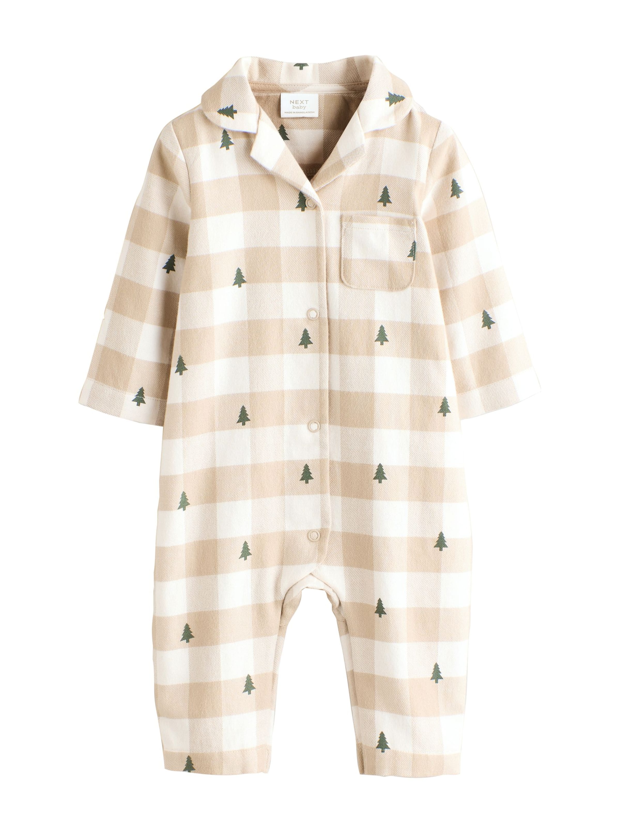 Next Pyjamas i beige: framsida
