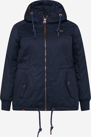 Ragwear Plus Performance Jacket 'DANKA' in Blue: front