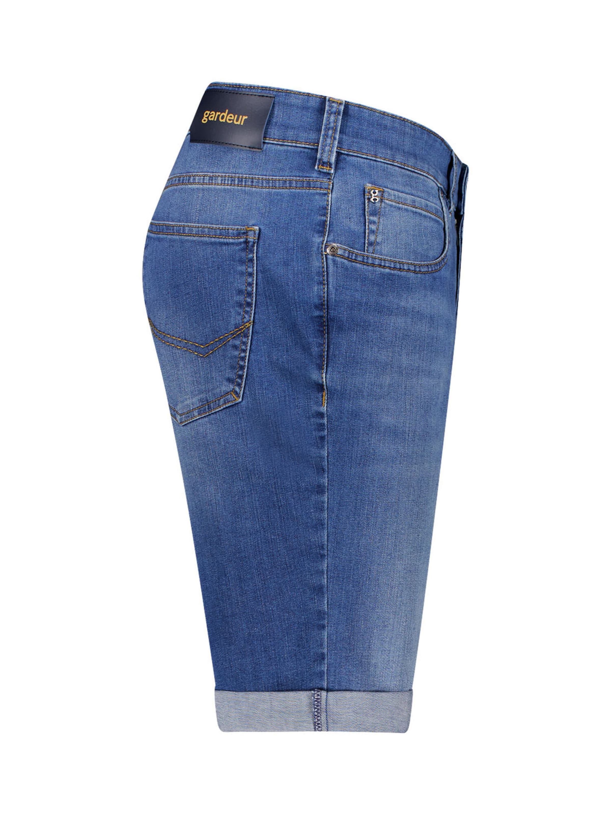 Gardeur Slimfit Broek in Blauw
