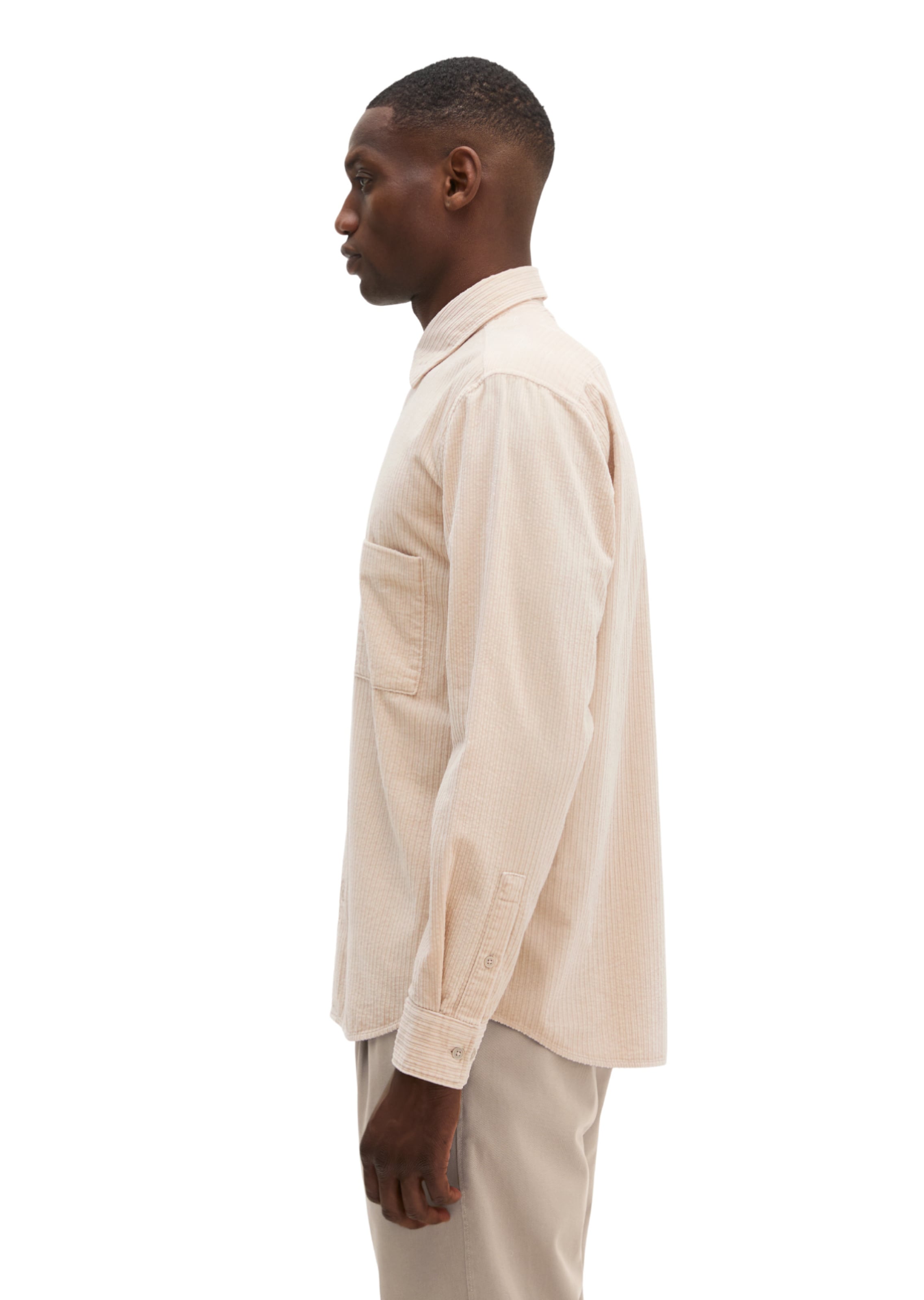 Marc O'Polo Regular Fit Hemd in Beige
