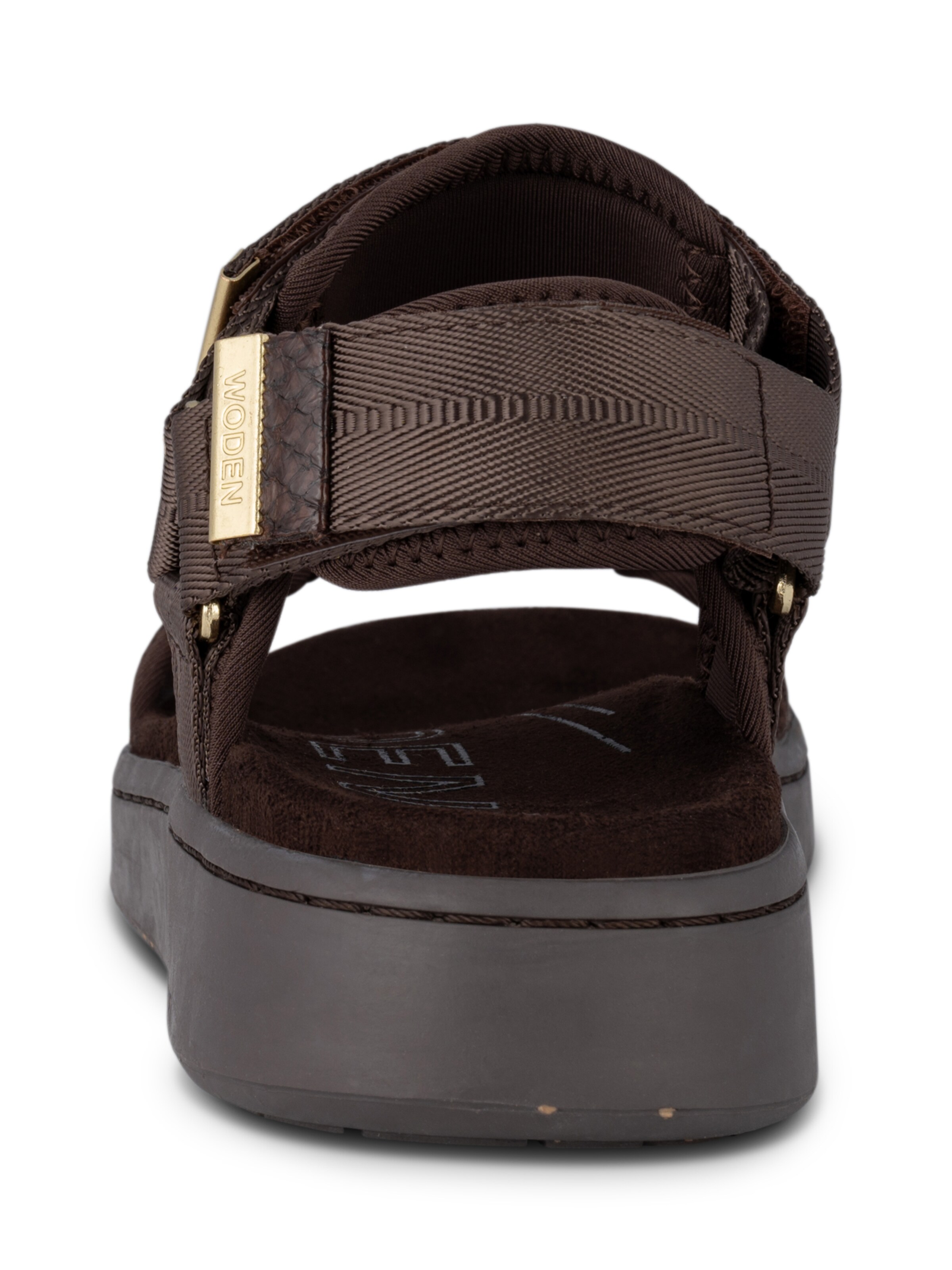 WODEN Sandals 'Line' in Brown