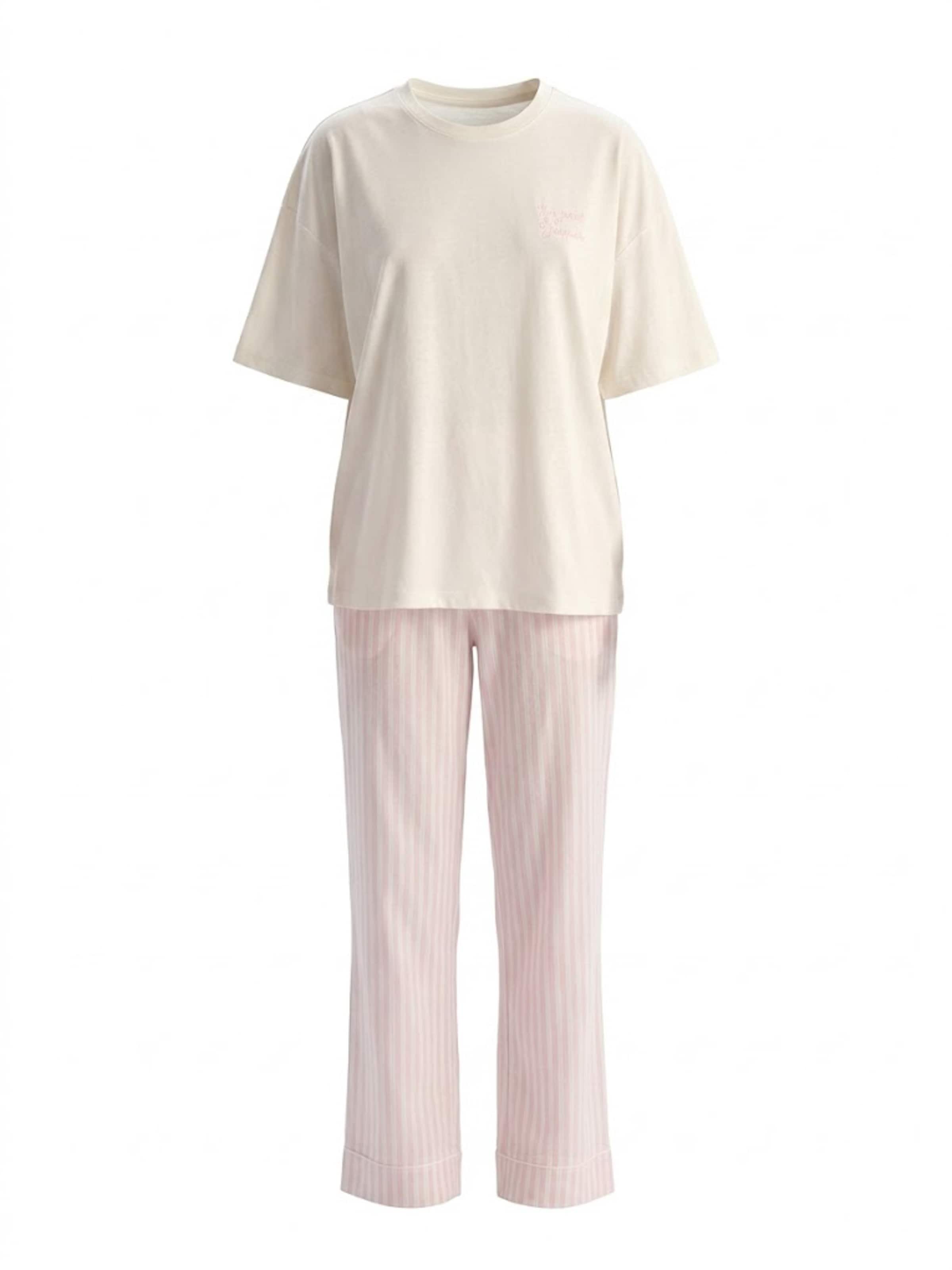 Pigiama di Dagi in beige: frontale